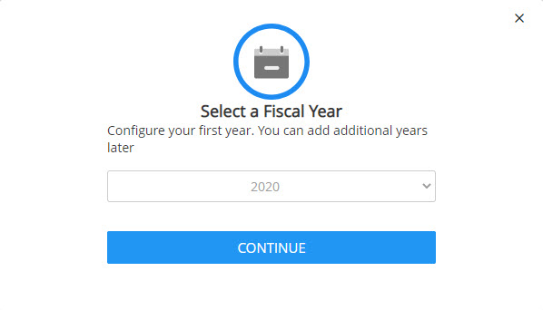 Select a Fiscal Year